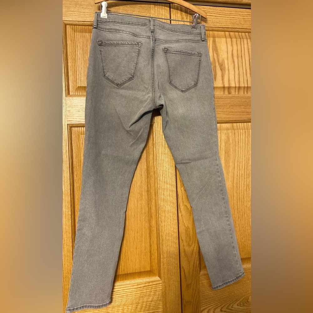 Old Navy Curvy Profile Jeans for Women 10 Regular Gray Mid Rise - Picture 2 of 4